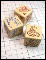 Dice : Dice - Game Dice - Harse Racing Dice - Dark Ages